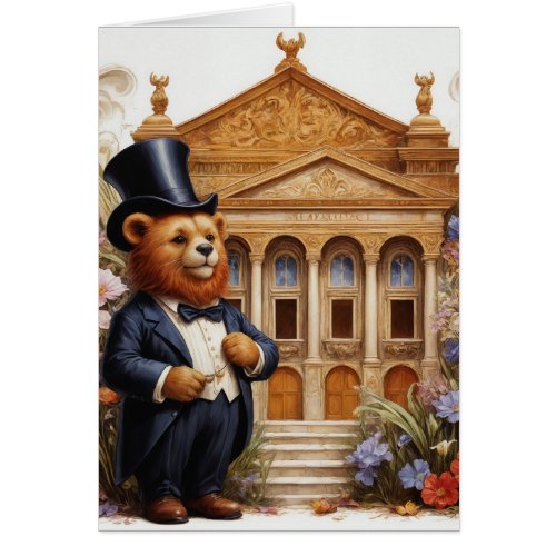 Opera Bear All Occasions Greeting Card