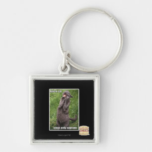 Opera Cat Keychain