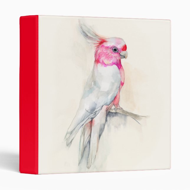 Opera Cockatoo 3 Ring Binder (Front/Spine)