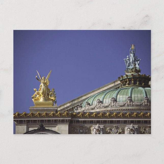 Opera de Paris Garnier in Paris, France Postcard (Front)