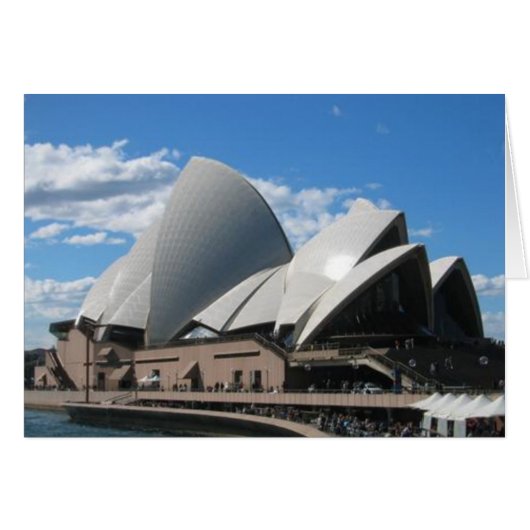 Opera House, Sydney Australia Cards (Front Horizontal)