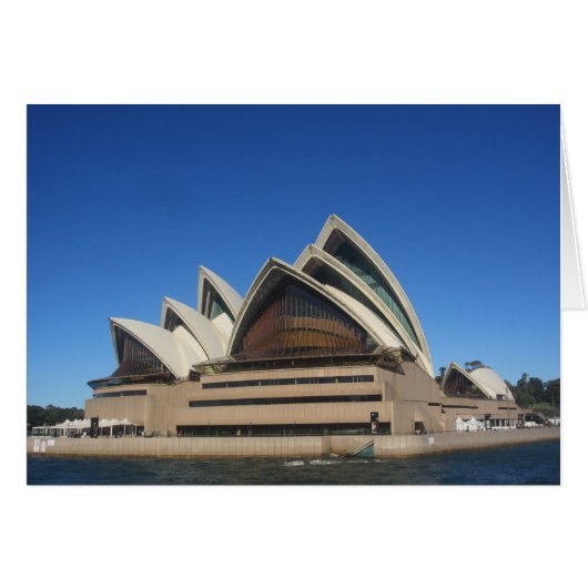 opera house sydney cards (Front Horizontal)