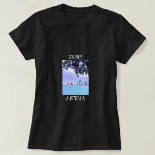 Opera House Sydney Harbour water view T_Shirt