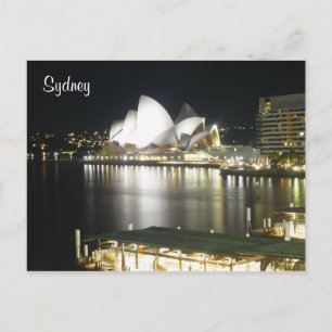 opera house sydney postcard