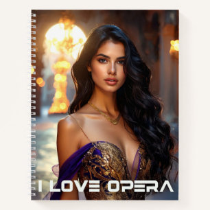 OPERA - I LOVE OPERA NOTEBOOK
