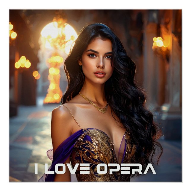 OPERA - I LOVE OPERA POSTER (Front)