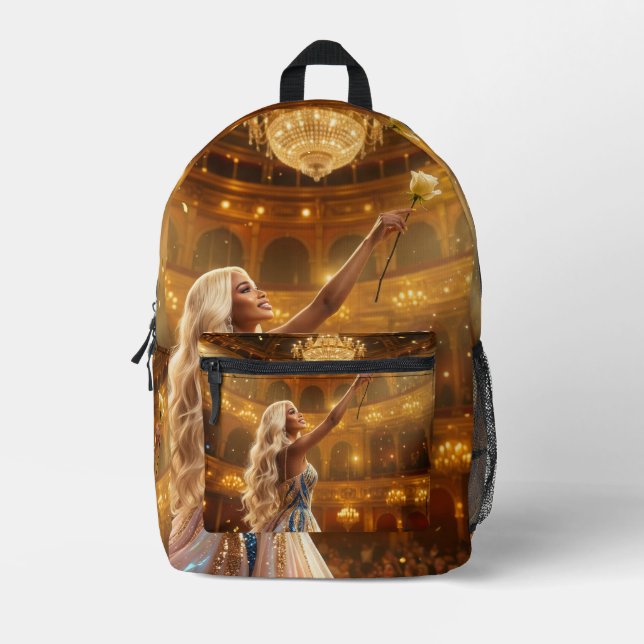 OPERA LOVE PRINTED BACKPACK (Front)