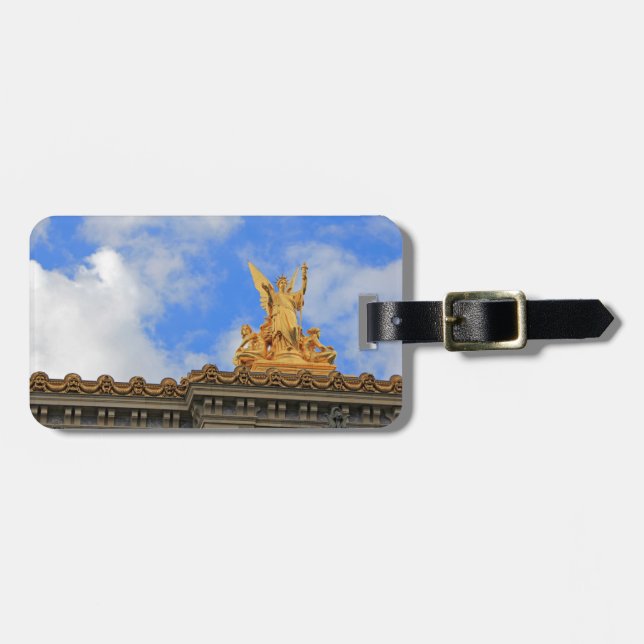 opera luggage tag (Front Horizontal)