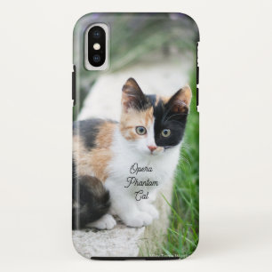 Opera Phantom Cat iPhone X Case