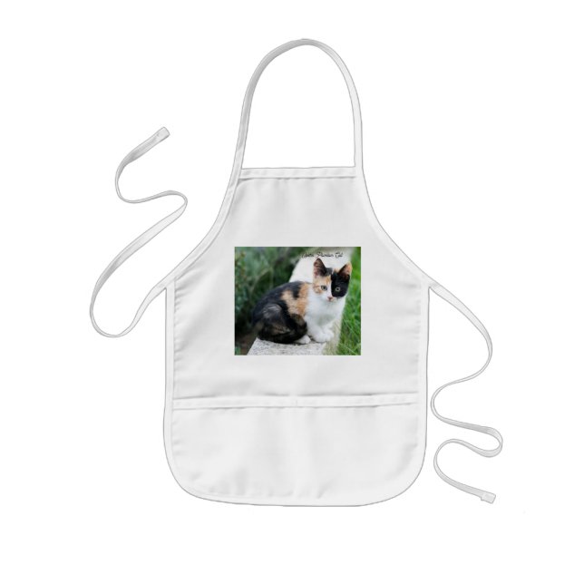 Opera Phantom Cat Kids' Apron (Front)