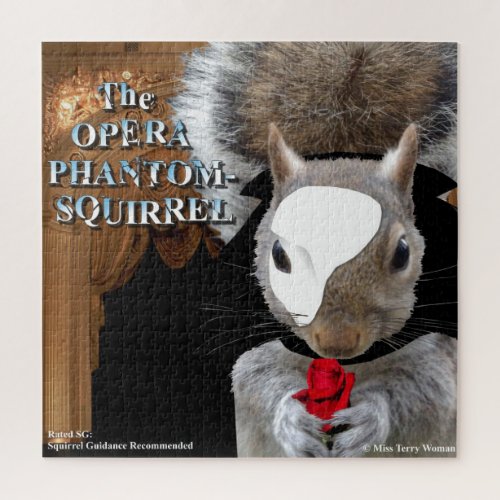 Opera Phantom Squirrel Jigsaw Puzzle