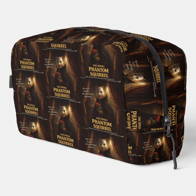 Opera Phantom Squirrel Parody Dopp Kit (Right Corner)