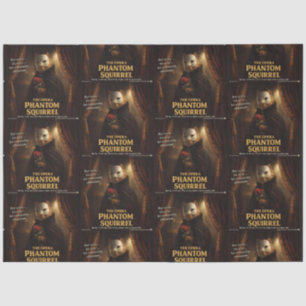Opera Phantom Squirrel Parody Tissue Paper