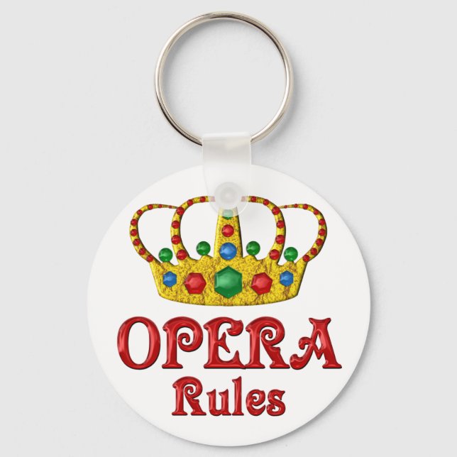 OPERA RULES KEYCHAIN (Front)