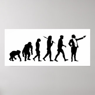 Opera singers and opera lovers singing gifts poster