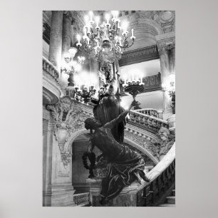 Opera Staircase Poster