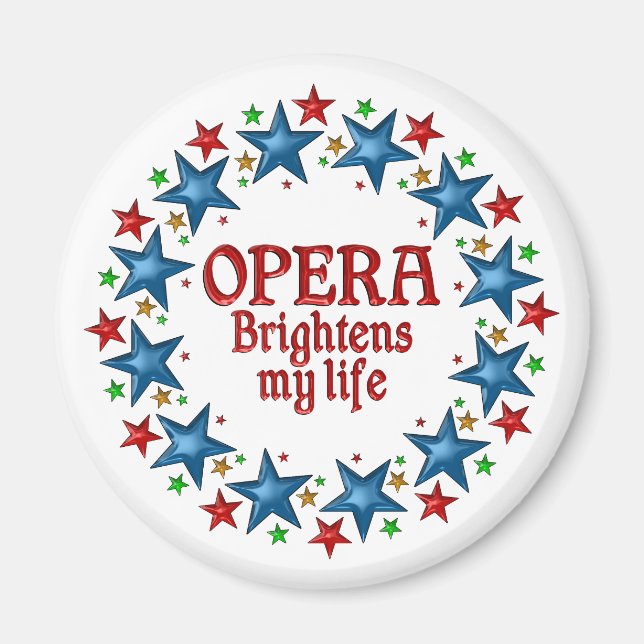 Opera Stars Magnet (Front)