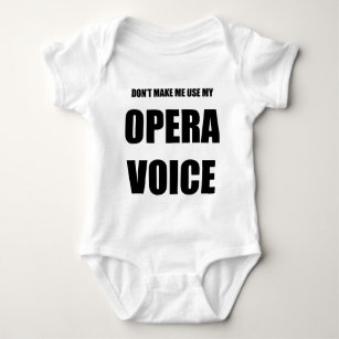 Opera Voice Baby Bodysuit