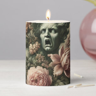 Operatic Opulence – Gothic Ritual in Solitaire Pillar Candle