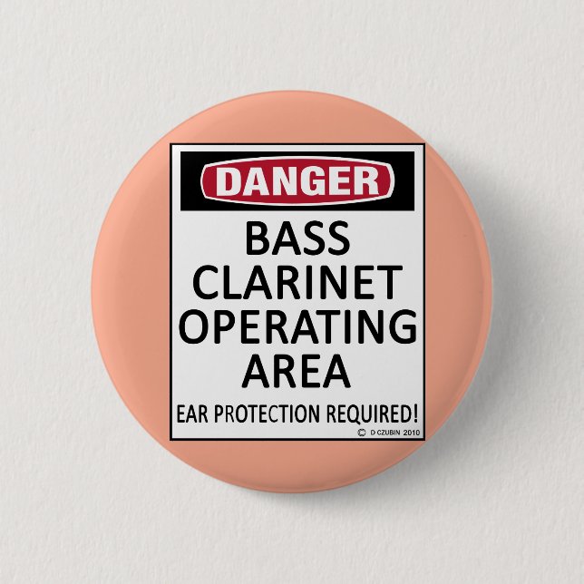 Operating Area Bass Clarinet Button (Front)