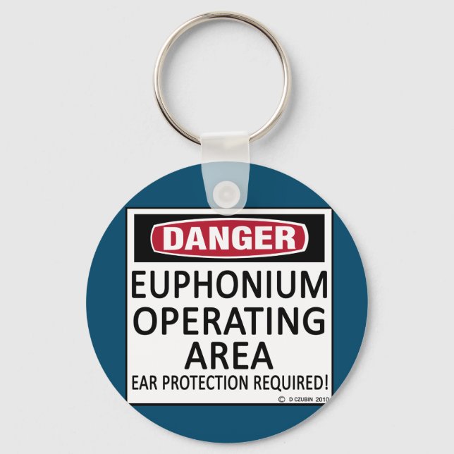 Operating Area Euphonium Keychain (Front)