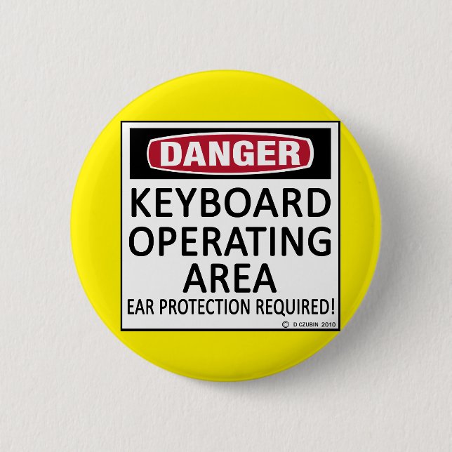 Operating Area Keyboard Button (Front)