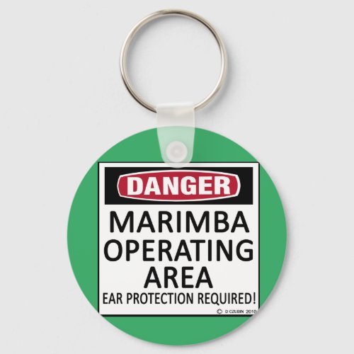 Operating Area Marimba Keychain