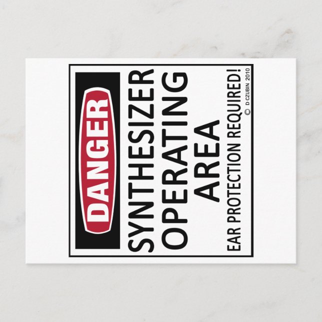 Operating Area Synthesizer Postcard (Front)