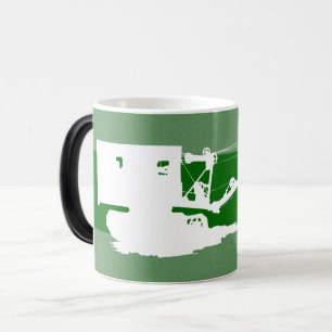 Operating Engineer Early Northwest Cable Shovel Color Morph Mug