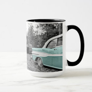 Operating Engineers Bulldozers n 1958 Pontiac Car Mug