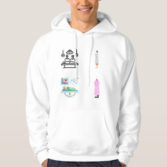Operating Room Nurse Sticker Pack - Operating Room Hoodie (Front)