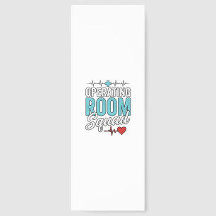 Operating Room Squad Surgical Nurse Shirt Design_1 Bookmarks