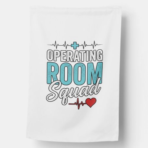 Operating Room Squad Surgical Nurse Shirt Design_1 House Flag