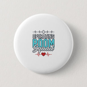Operating Room Squad Surgical Team Shirt Design_1 Button