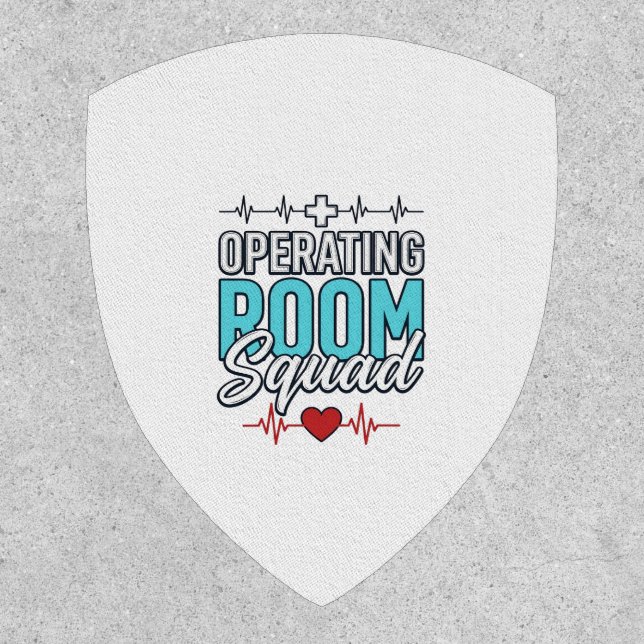 Operating Room Squad Surgical Team Shirt Design_1 Patch (Front)