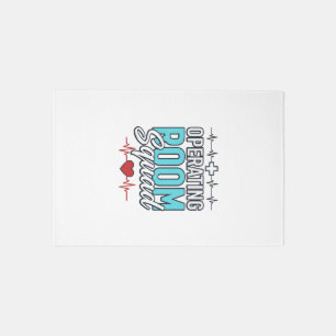 Operating Room Squad Surgical Team Shirt Design_1 Rug
