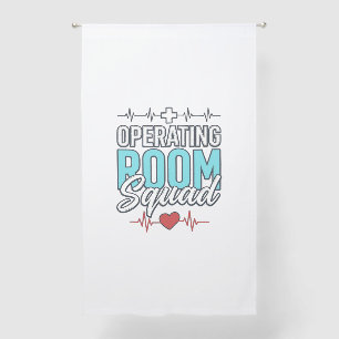 Operating Room Squad Surgical Team Shirt Design_1 Sheer Curtains