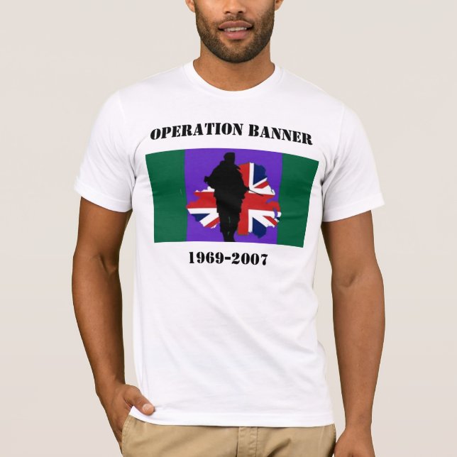 Operation Banner T-Shirt (Front)