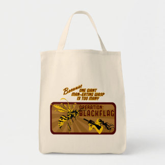 operation: BLACKFLAG Grocery Tote Bag