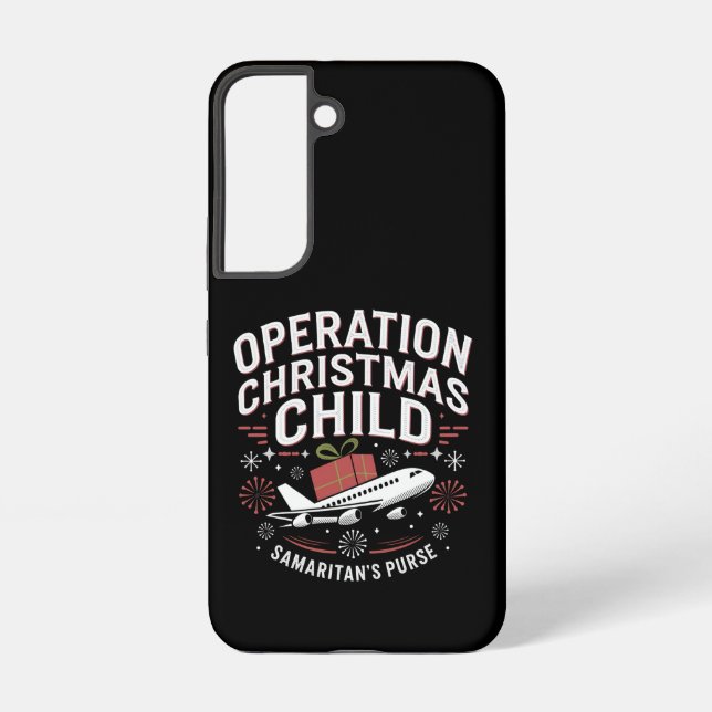 Operation Christmas Child Funny Family Matching  Samsung Galaxy Case (Back)