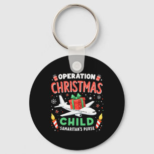 Operation Christmas Child Funny Family Matching Xm Keychain