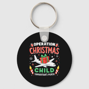 Operation Christmas Child Funny Family Matching Xm Keychain