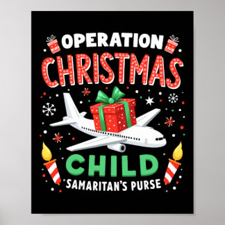 Operation Christmas Child Funny Family Matching Xm Poster
