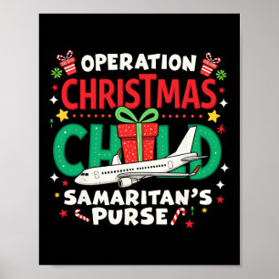 Operation Christmas Child Funny Family Matching Xm Poster
