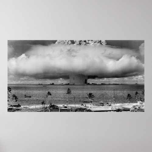 Operation Crossroads The Baker Explosion Poster
