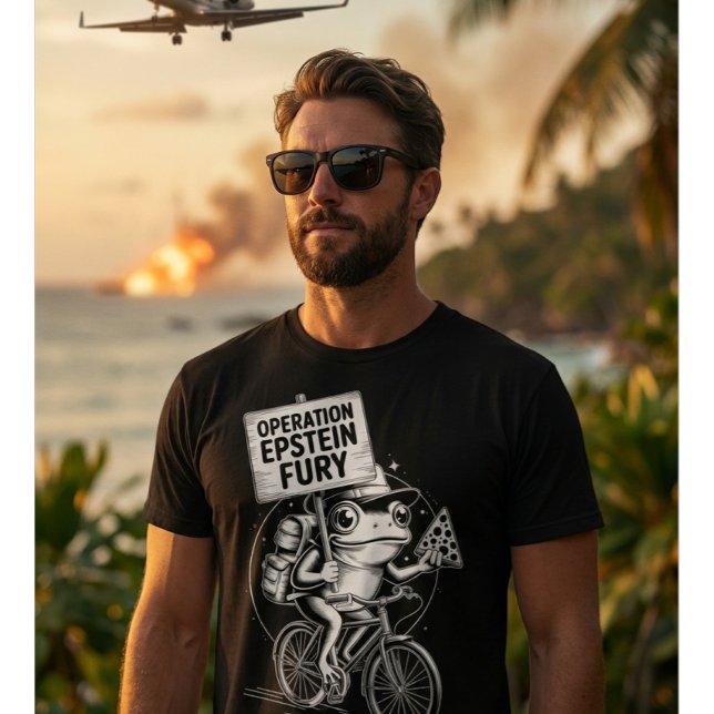 Operation Epic Fury Anti War Frog Tee (Creator Uploaded)