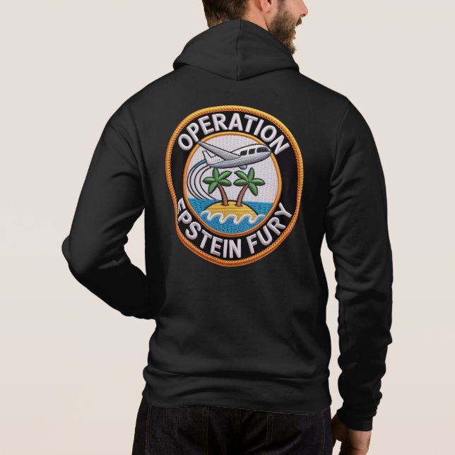  Operation Epic Fury Anti War Hoodie (Back)