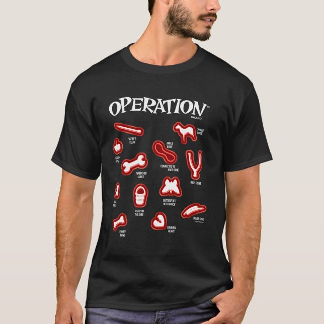Operation Icon Game Pieces T-Shirt (Front)