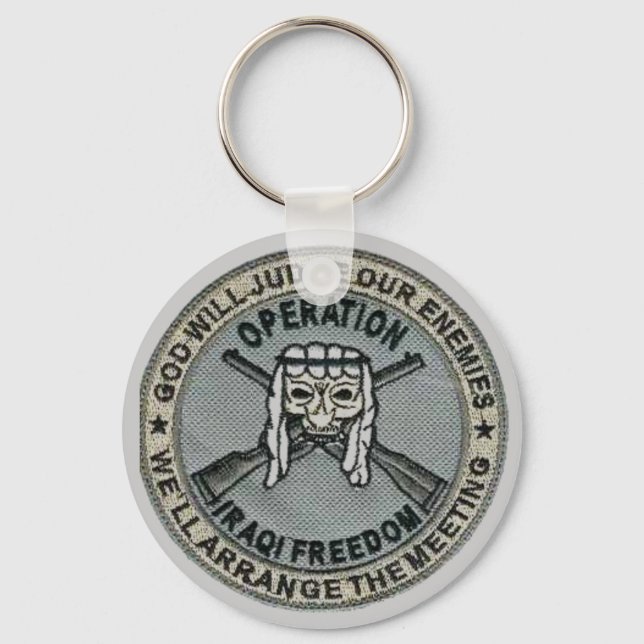 OPERATION IRAQI FREEDOM KEYCHAIN (Front)
