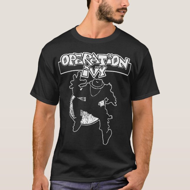 operation ivy logo ska man guy official merch game T-Shirt (Front)